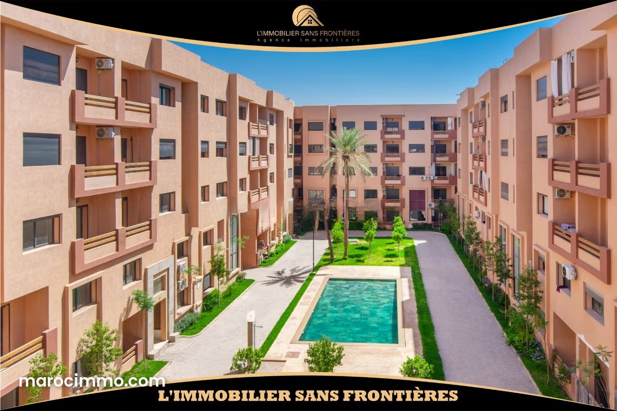 Appartement 108 m² avec piscine à Semlalia, Marrakech — Marrakech