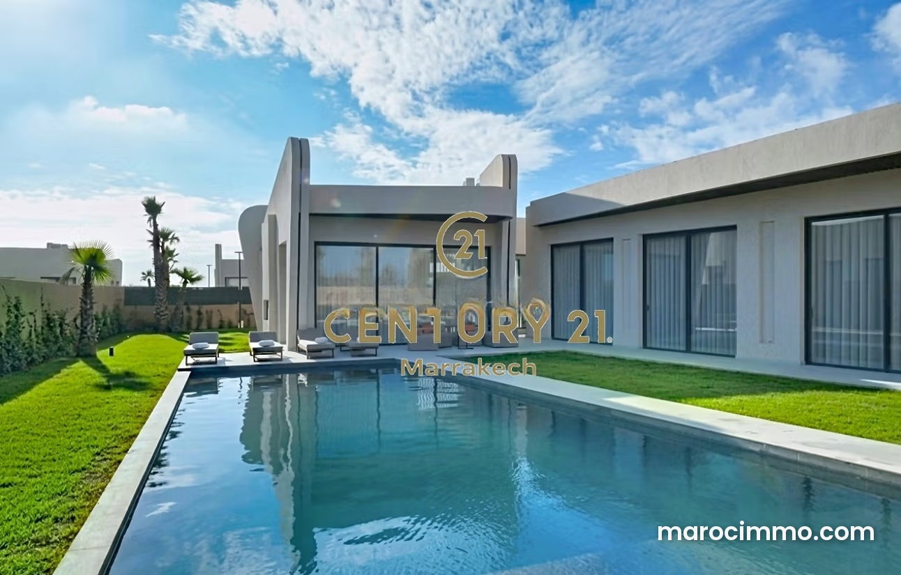 Villa meublée 3 chambres avec piscine, Route d'Amezmiz Marrakech — Marrakech