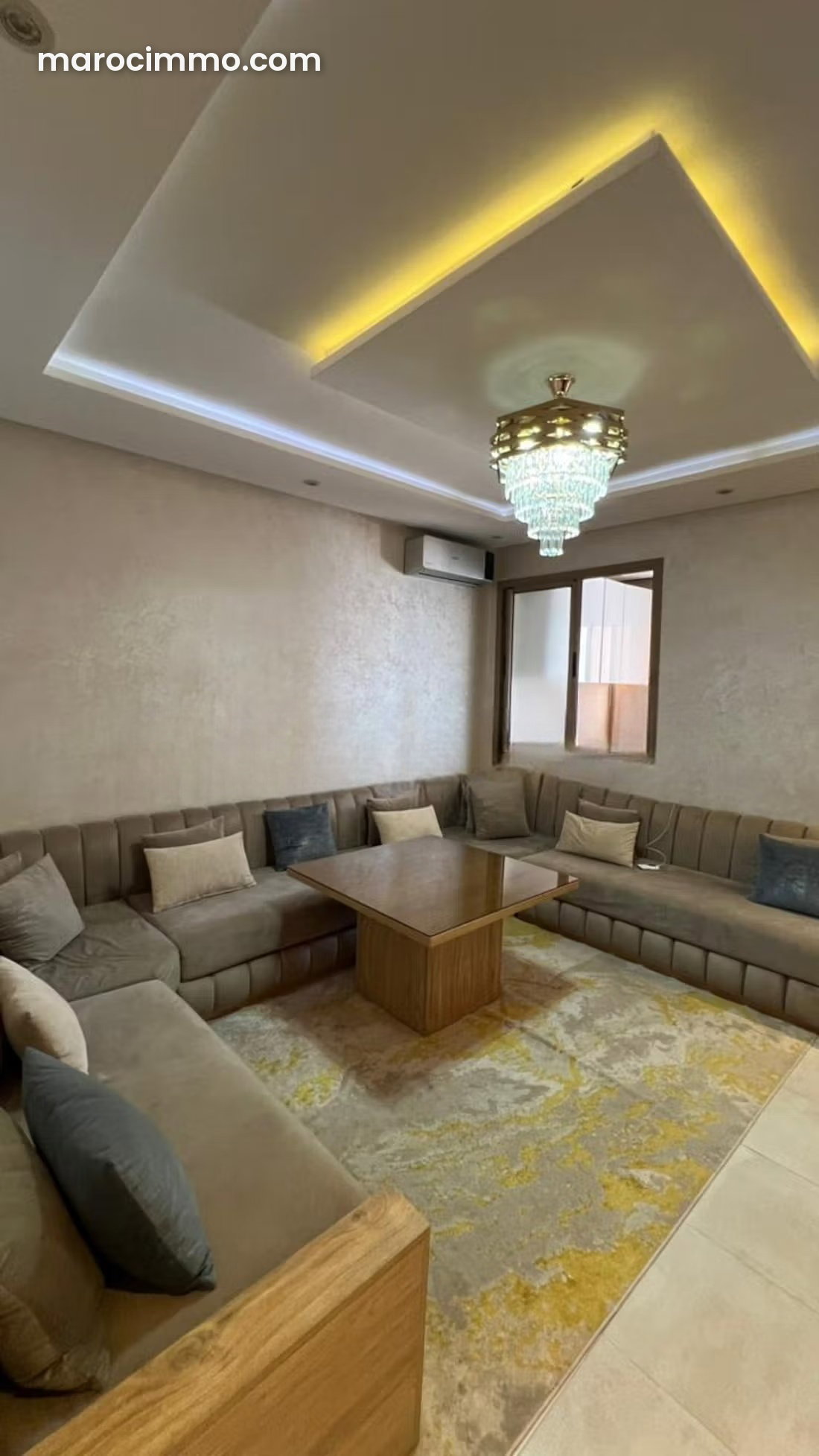 Appartement 3 pièces avec 2 chambres, El Houda, Agadir — Agadir