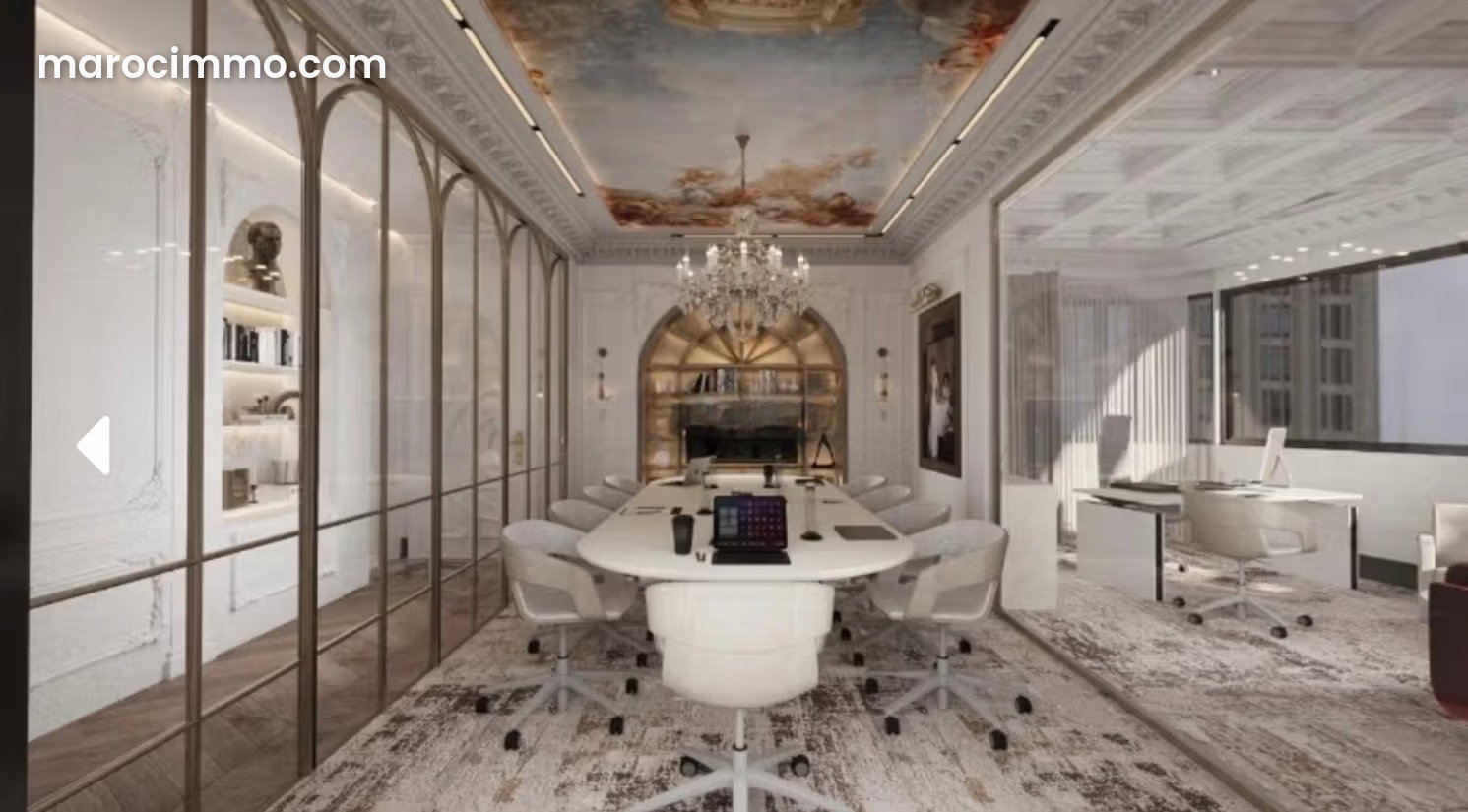 177 sqm office in Casablanca Finance City, prestige and high standing — Casablanca