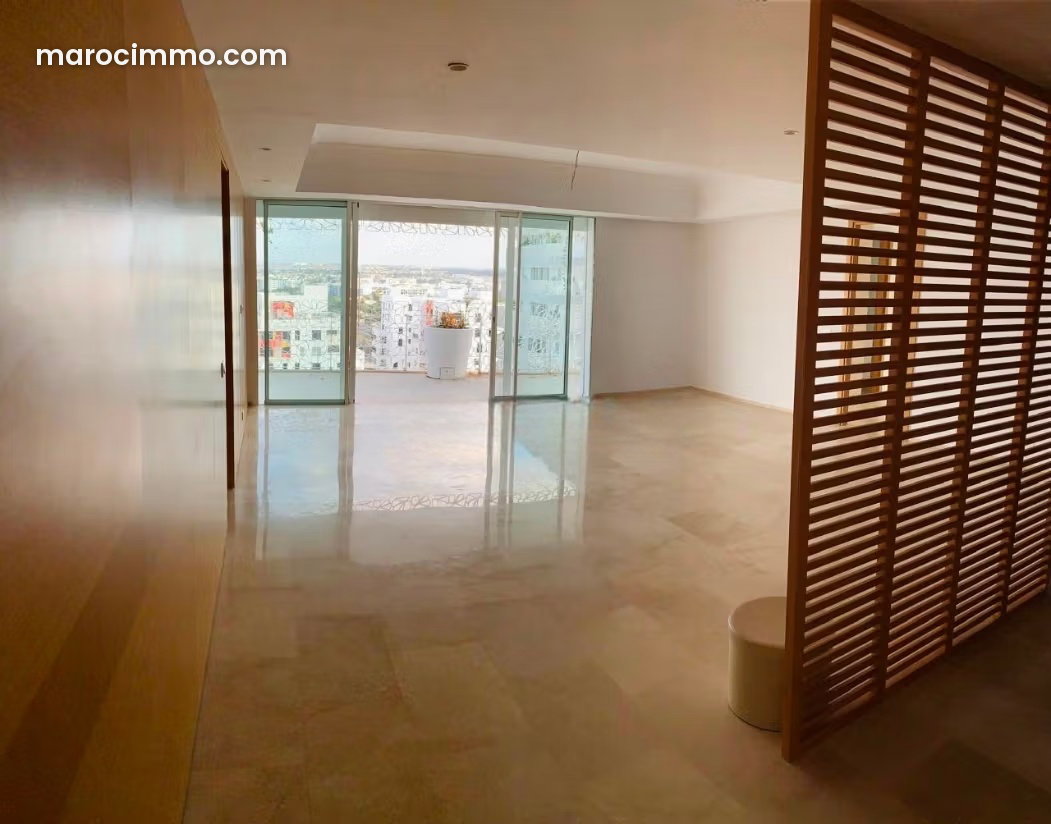 Appartement 220 m² à louer, Casablanca Finance City, vue panoramique — Casablanca