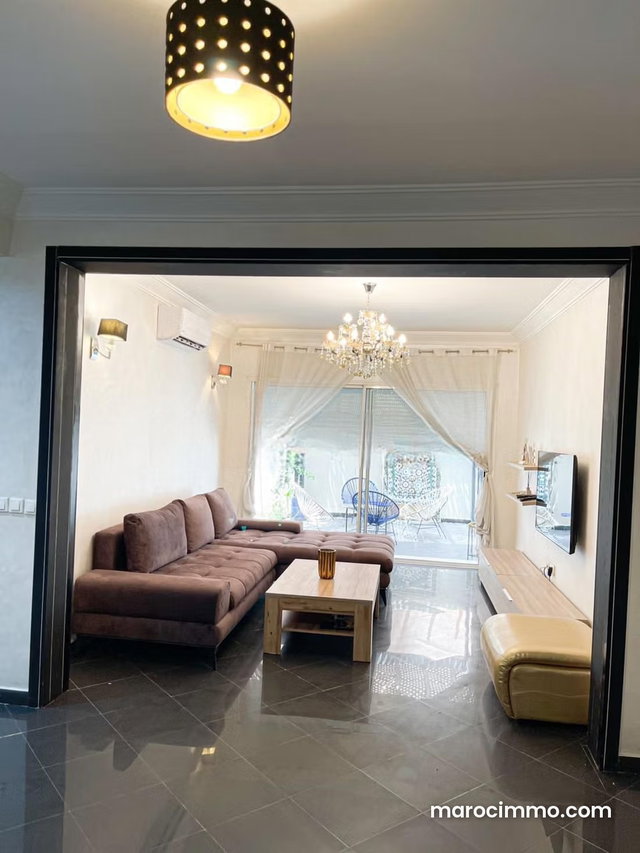 Bel appartement à louer à Gueliz. Superficie 120 m². Meublé — 2