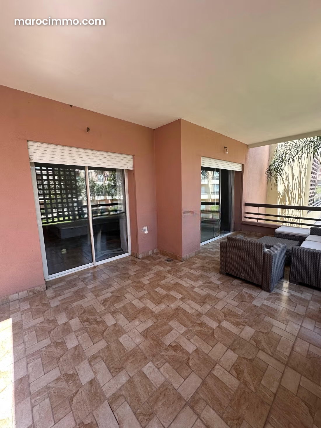 Furnished 115 sqm Apartment with Terrace and Pool, Agdal, Marrakech — Marrakesh
