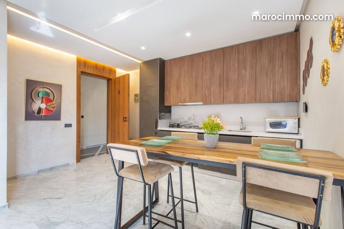 Studio T2 meublé sous loc autorisé plaza gueliz