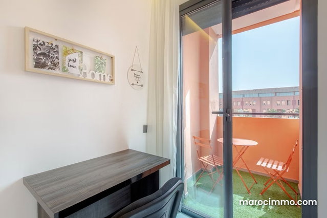 Studio T2 meublé sous loc autorisé plaza gueliz — 4