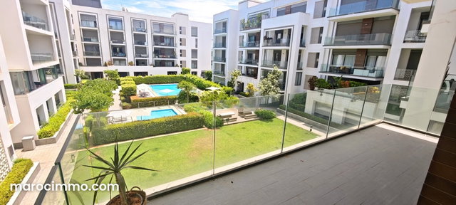 À louer – Appartement F2 et 1 ch personal à l’Orangeraie Souissi, Eagle Hills — 2