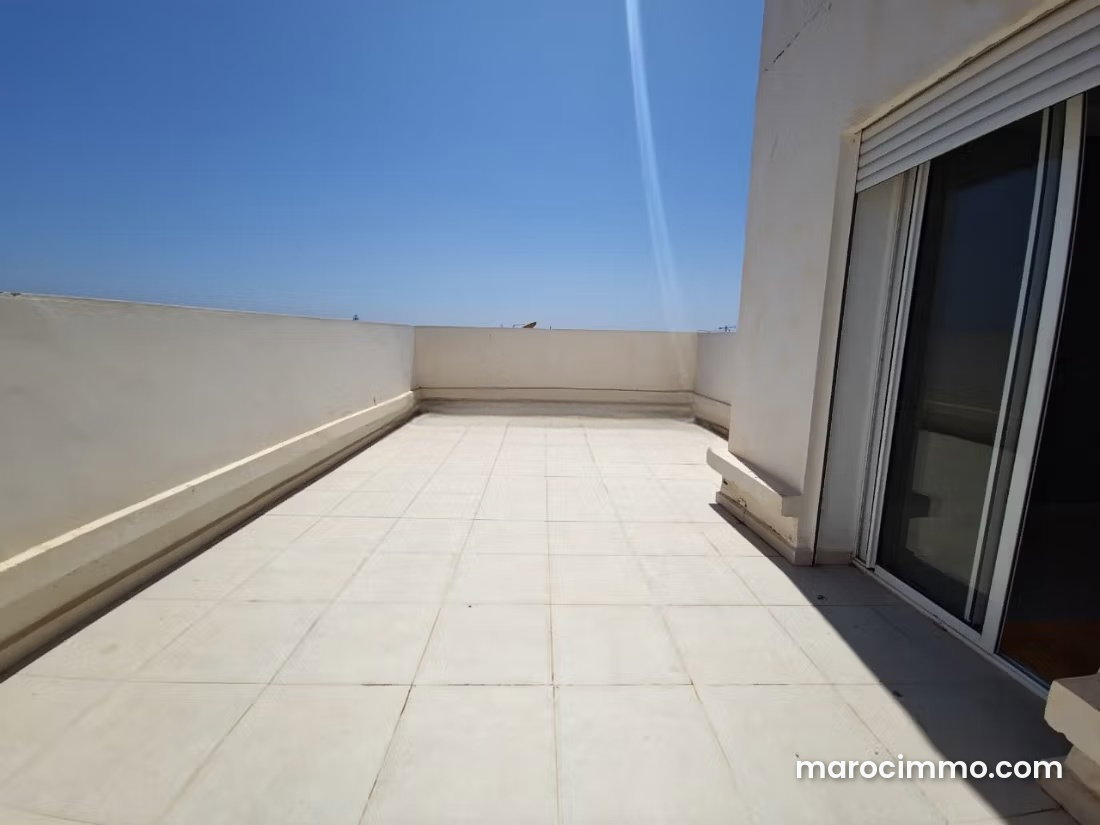 Furnished apartment with terrace for rent in Hay Dakhla, Agadir — Agadir