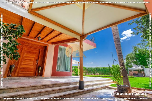 Villa meublée avec jardin et piscine privée à vendre à Targa, Marrakech — 3