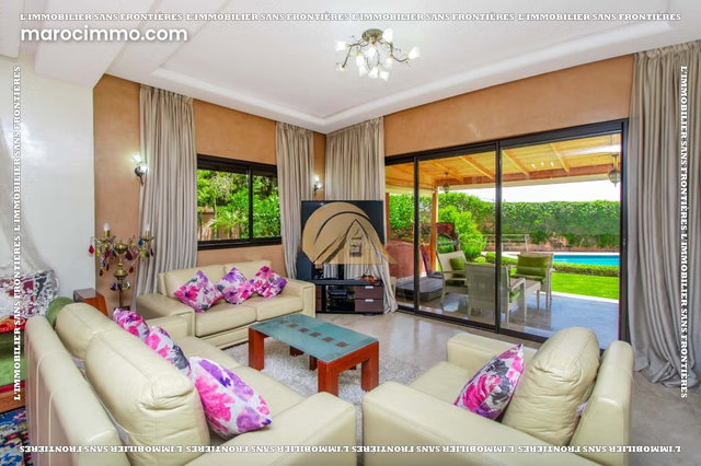 Villa meublée avec jardin et piscine privée à vendre à Targa, Marrakech — 5