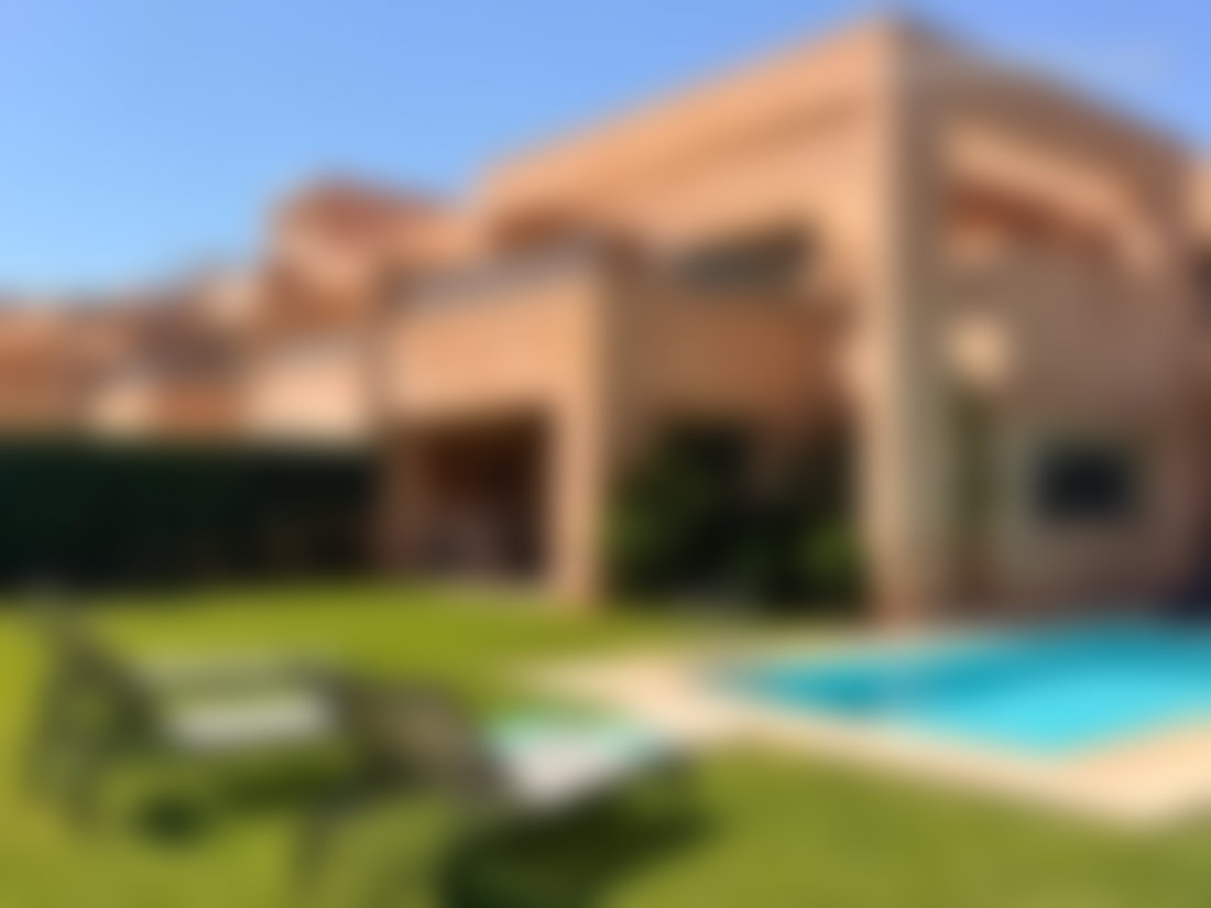 فيلا مفروشة راقية للكراء بأكدال مراكش