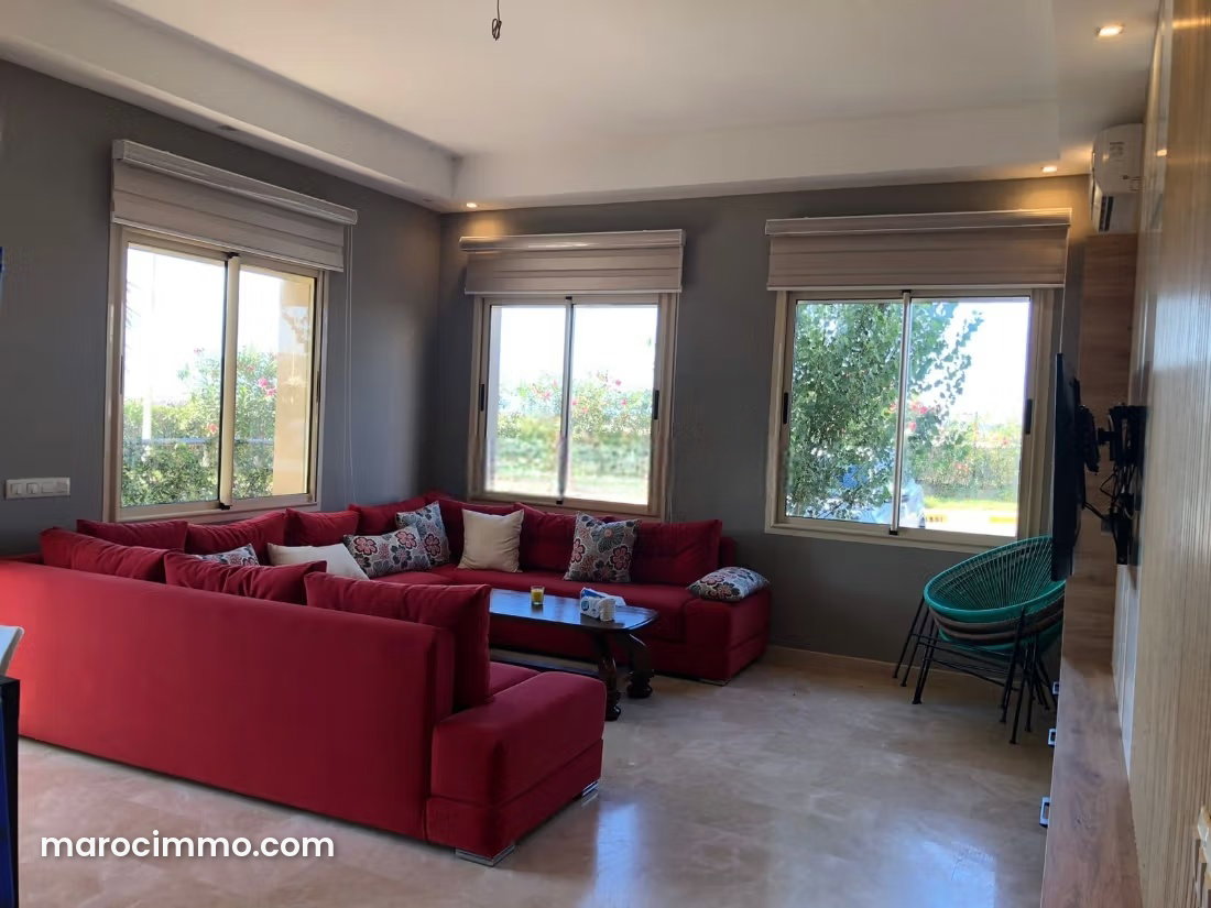 Furnished Apartment with Swimming Pool in El Haddada, Kenitra — Kenitra
