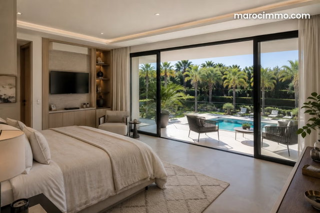 Une villa d'exception à louer située sur quartier Longchamp dans une impasse, 600 M2 avec piscine et grand Jardin — 4