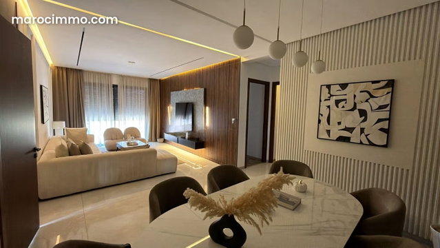Appartement neuf de luxe, 2 chambres à Chrifia — 4