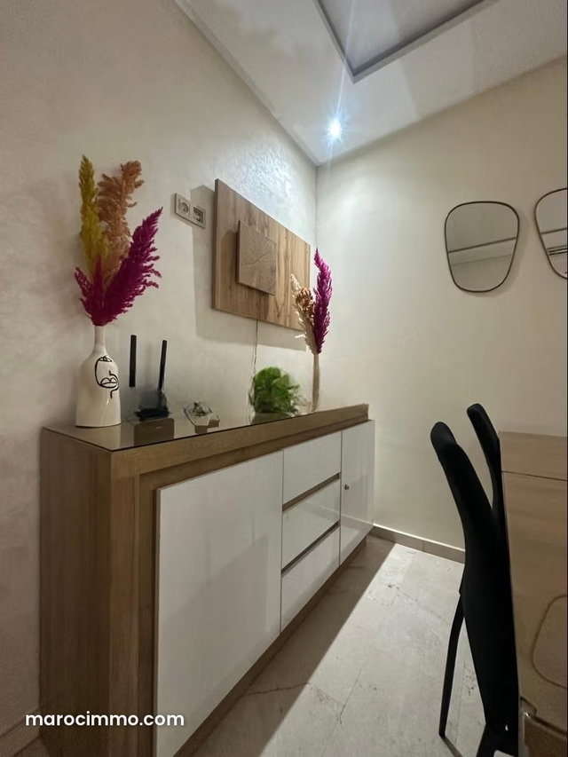 Cozy 5-bedroom apartment for rent in Guéliz. Keyed door, security — 5