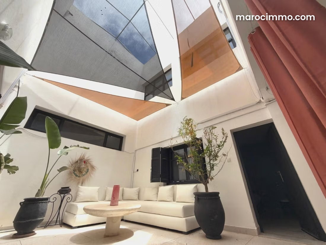 Appartement meublé avec patio privé, Hivernage, Marrakech — Marrakech