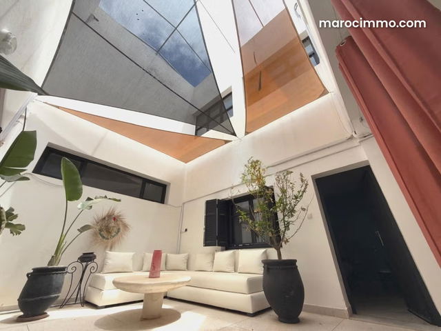 Appart 2 Chambres d'Exception avec Patio Privatif — Marrakech