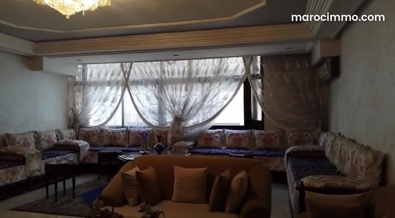 205 sqm Furnished Apartment, 3 Bedrooms, Racine, Casablanca — Casablanca