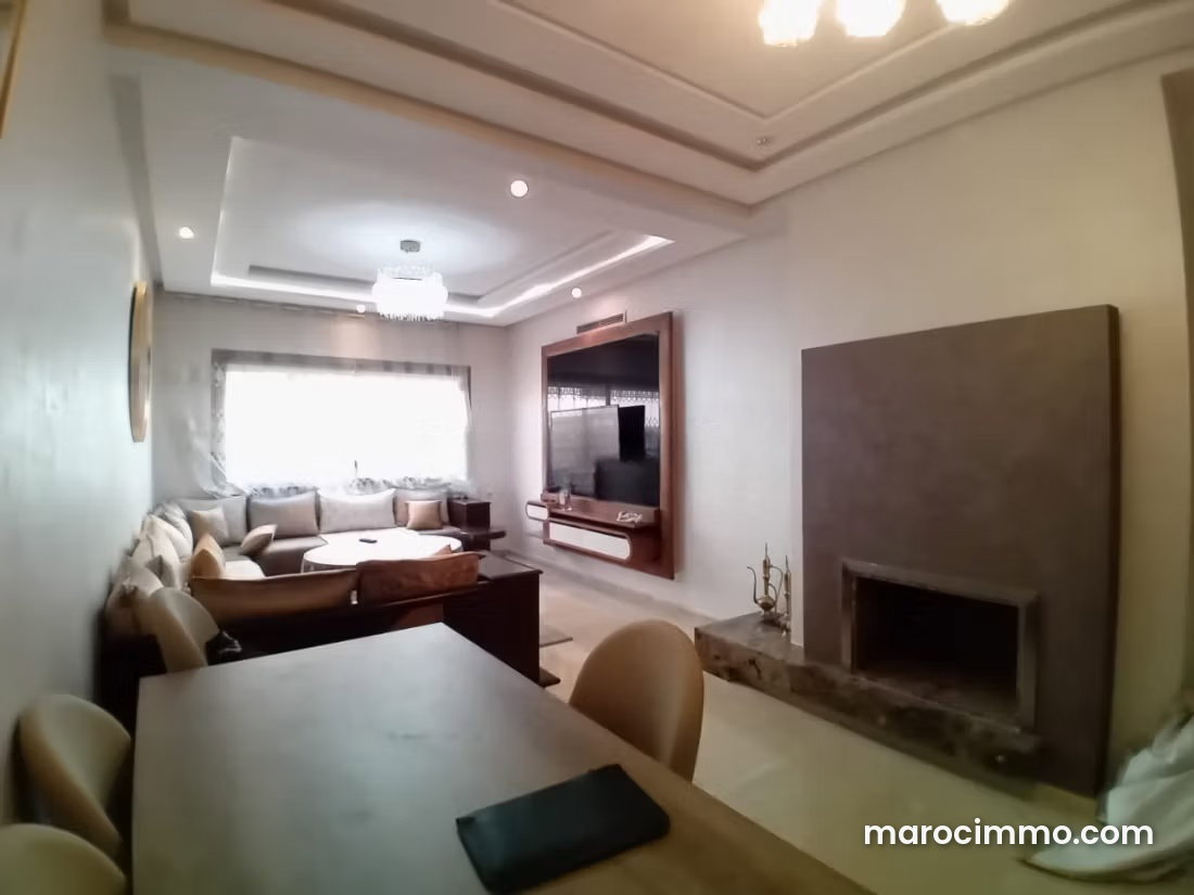 Furnished 114 sq m Apartment, 3 Bedrooms, Bourgogne, Casablanca — Casablanca