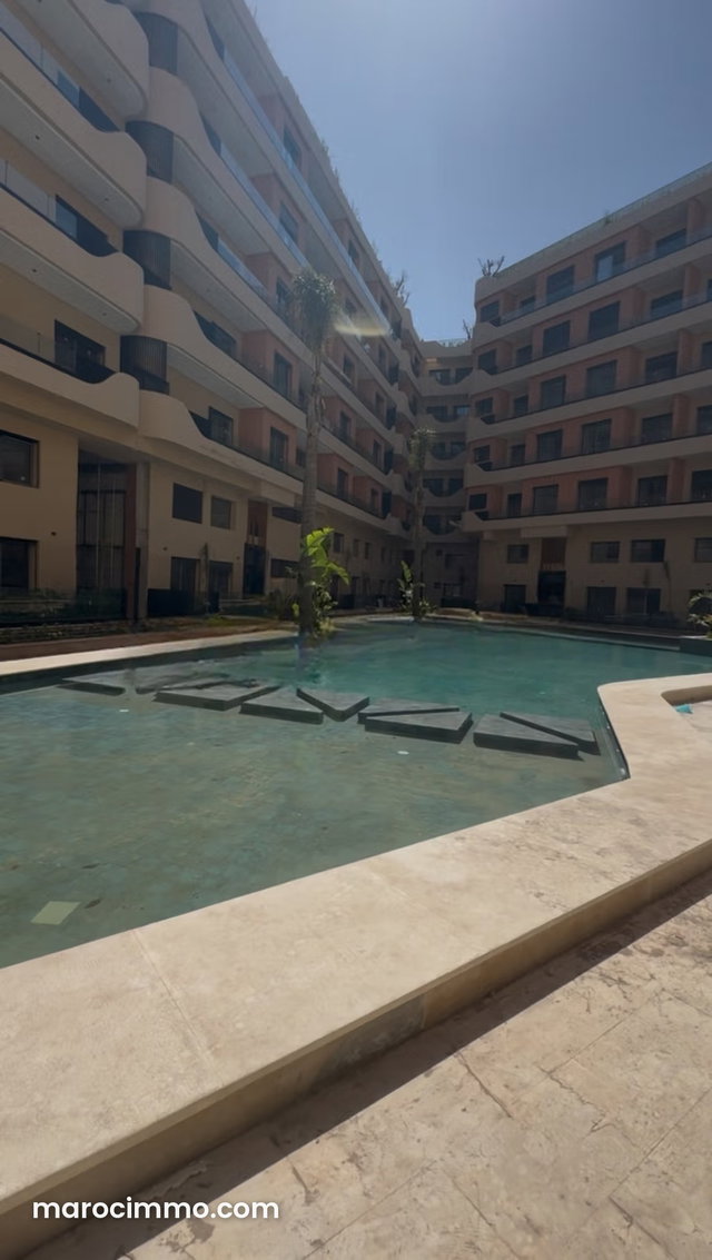 Appartement neuf 2 chambres avec piscine et salle de sport – Livraison immédiate 3 min de la gare — 3