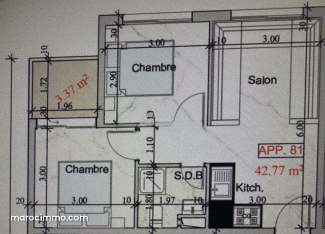 Appartement neuf 2 chambres avec piscine et salle de sport – Livraison immédiate 3 min de la gare — 4