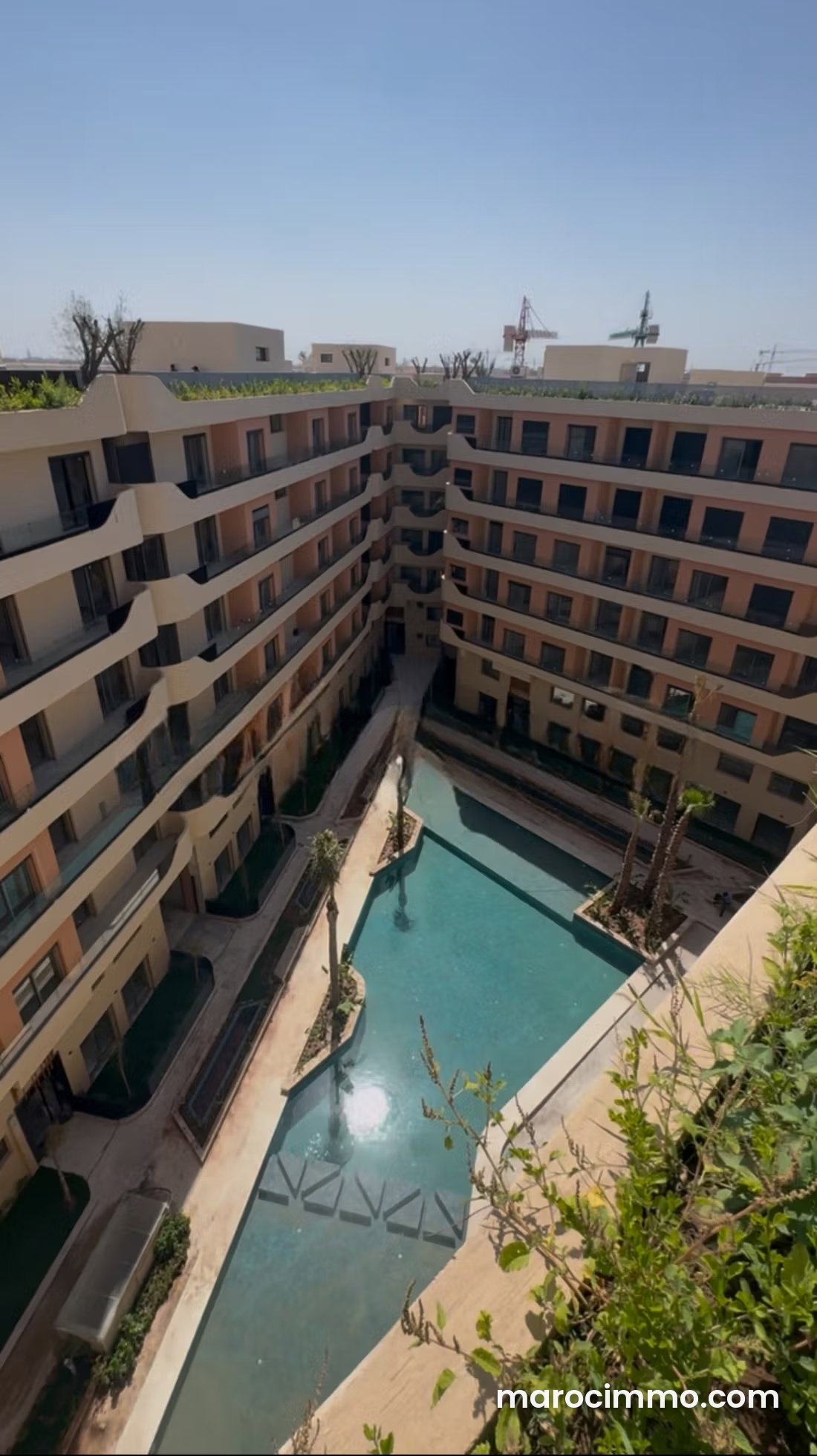 2-Bedroom Apartment with Pool, Hay Al Hassani, Marrakech — Marrakesh