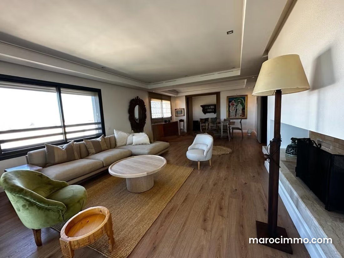205 m² Apartment with Terrace, Dar Bouazza, Unobstructed Views — Dar Bouazza