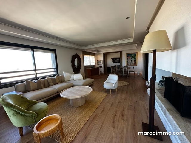 Très bel Apartmentà louer Meublé 3 Chambres Darbouazza — دار بوعزة