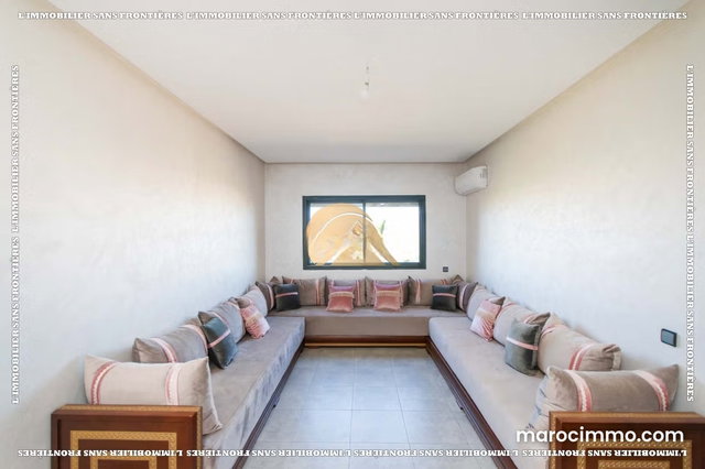 Appartement meublé 90 m² à louer à Targa, Marrakech — piscine collective — 2
