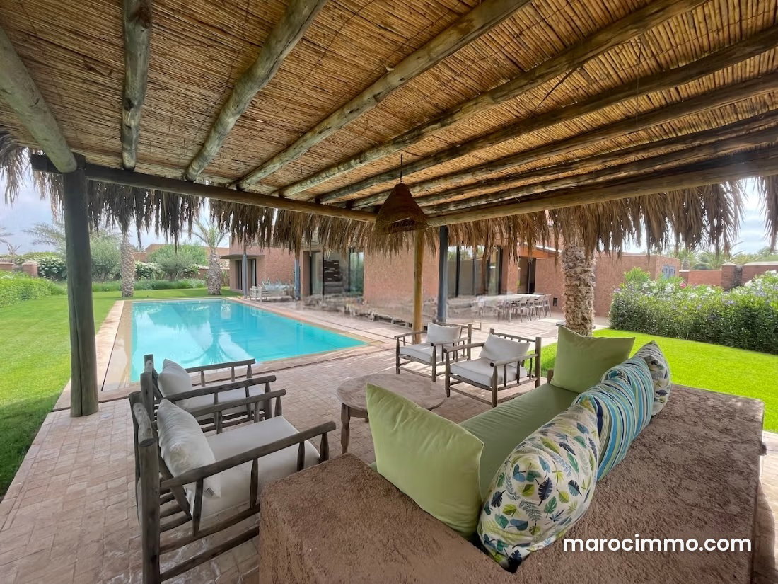 4-Suite Villa with Atlas Views, Amezmiz Road, Marrakech — Marrakesh
