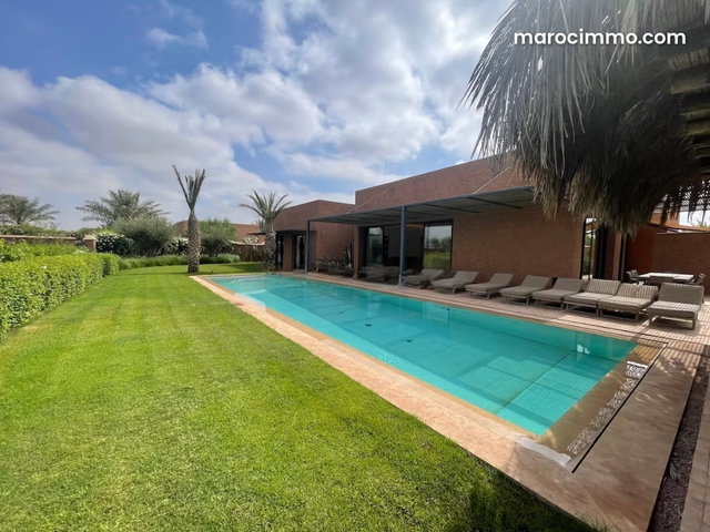 Villa fairmont residence front de golf marrakech — 3