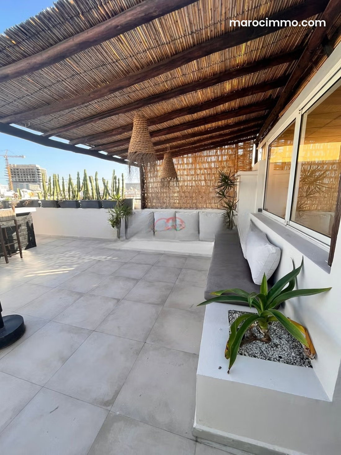 140 m² Apartment with Panoramic Terrace, Racine, Casablanca — Casablanca