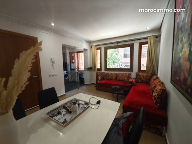 2-Bedroom Apartment with Beautiful Terrace in Gueliz — 3