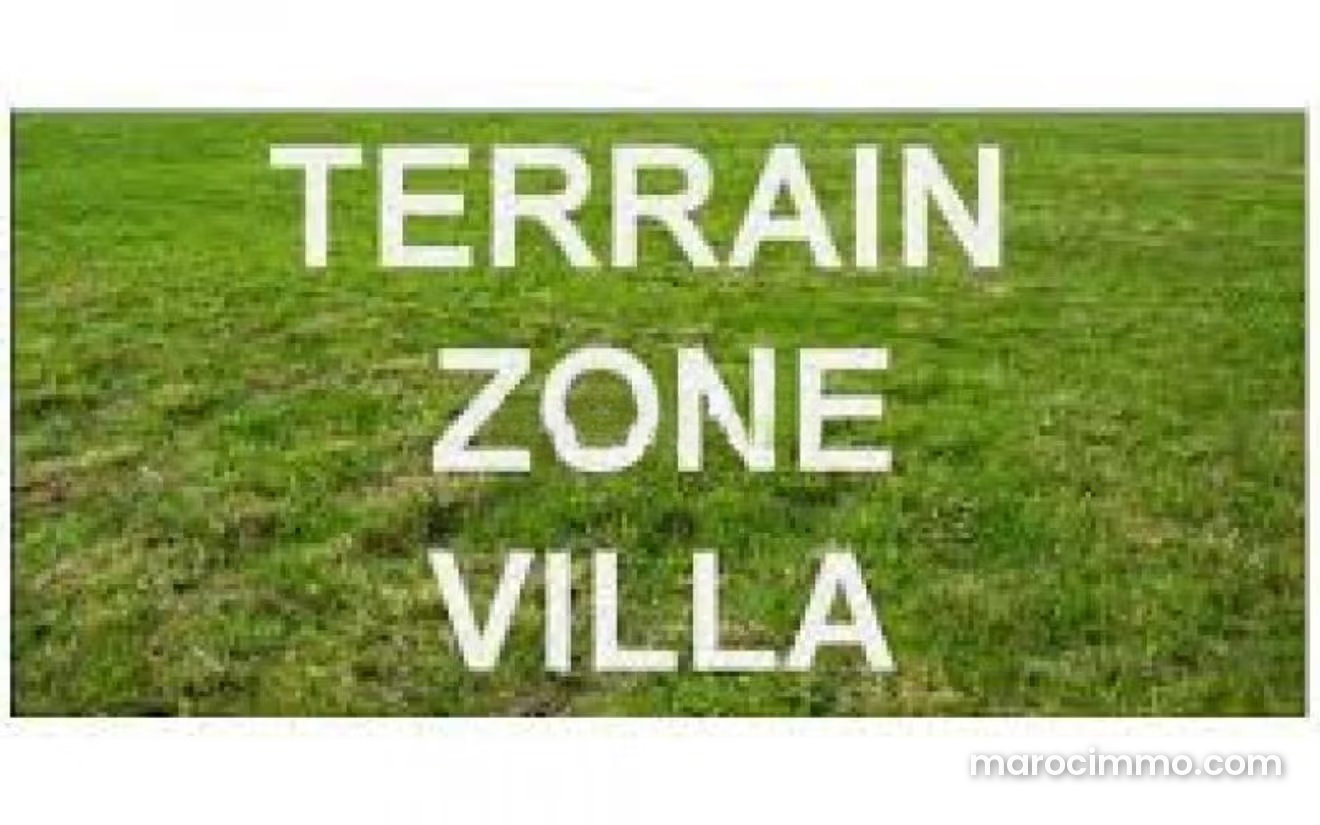 1,020 sqm Plot in Villa A Zoning, Californie, Casablanca — Casablanca
