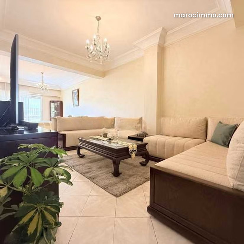 128 sqm Apartment, 2 Bedrooms, Terrace, Hospitals District — Casablanca