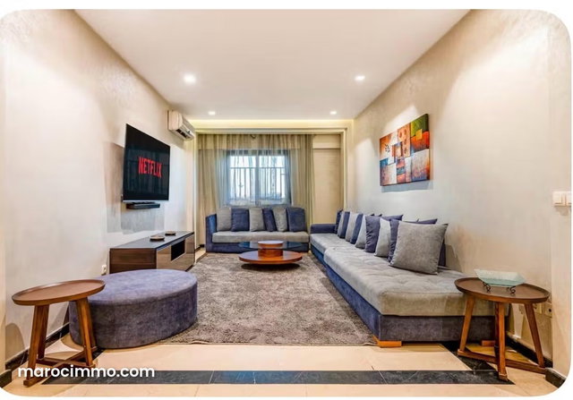 Superbe appartement à louer à Samlalia. 3 chambres. Meublé — 2