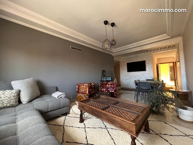 Très bel appartement en location à Hivernage. 2 chambres agréables. Bien meublé — 3