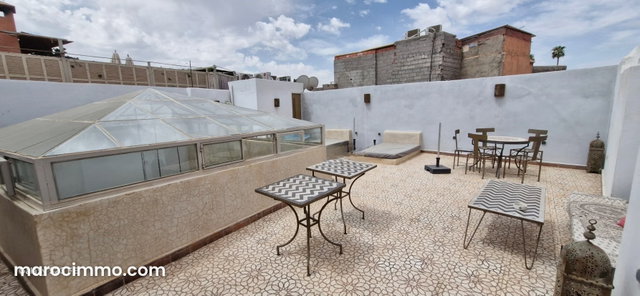 Riad Titré de Caractère de 167 m² Ben Youssef — 2