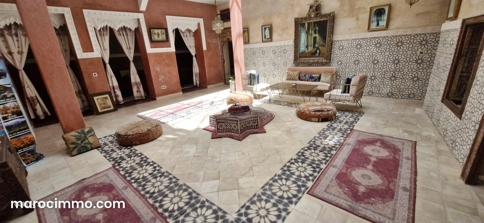 Maison 360 m², 7 chambres en suite, Zaouiat Lahdar, Marrakech — Marrakech