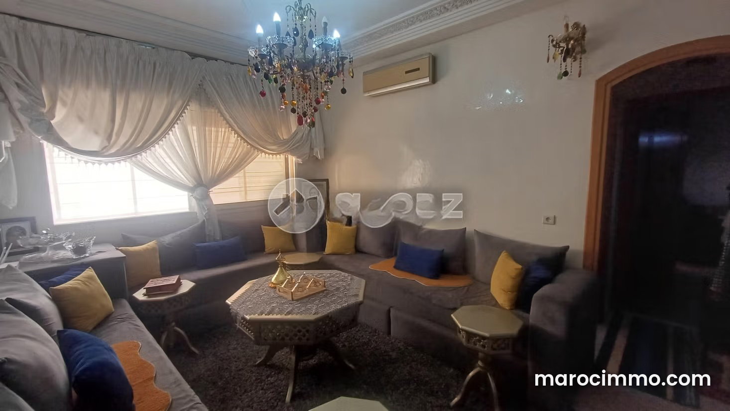 75 m² Family Apartment, 3 Bedrooms, El Bassatine, Meknes — Meknes