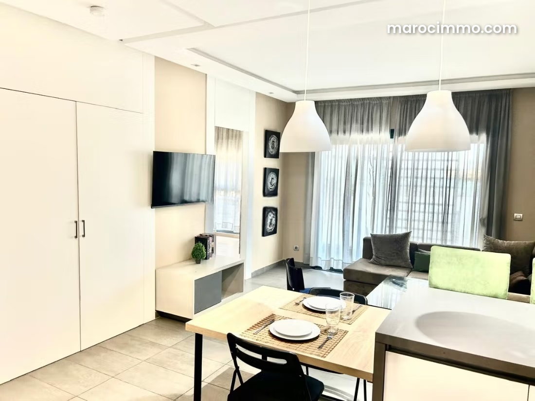 Furnished apartment for rent in Casablanca Finance City — Casablanca