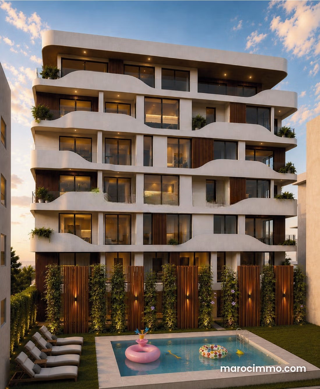 168 sqm Apartment with Sea and Mountain Views, Malabata, Tangier — Tangier