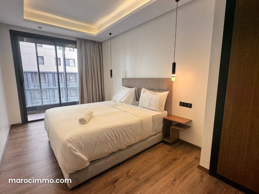 شقة مفروشة فاخرة للكراء في Casablanca Finance City — الدار البيضاء