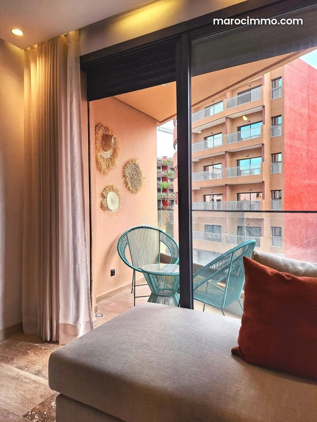 Bel Appart bien meublé, 2 terrasses plein guéliz — 2