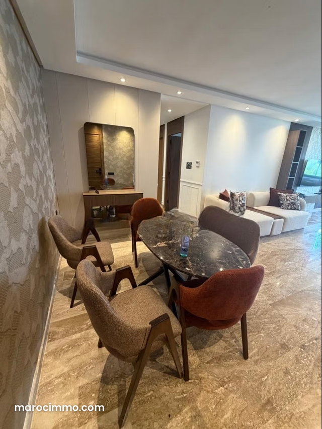 Location d'un appartement à Dar Bouazza. 3 chambres agréables. Meublé — 2