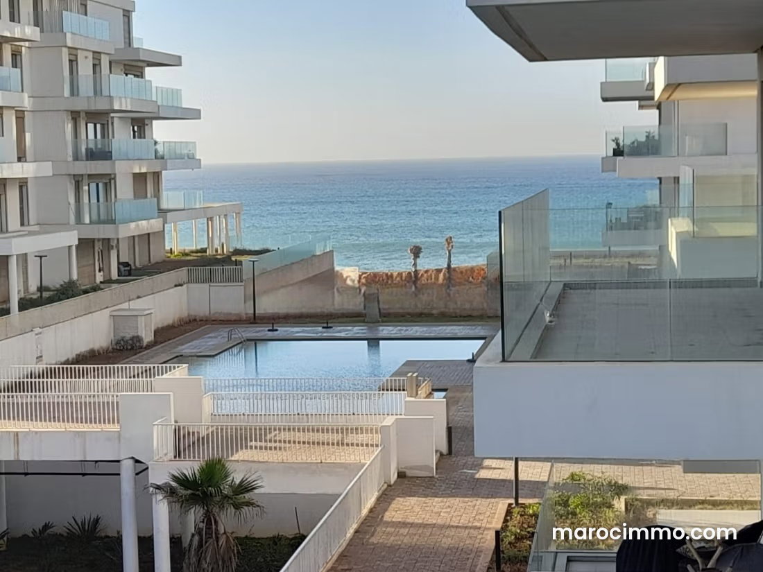 115 m² Sea-View Apartment, El Menzah, Kenitra, For Furnished Rent — Kenitra
