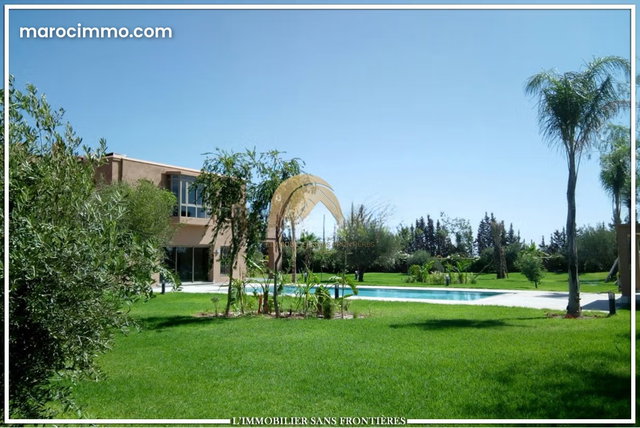 Villa meublée à louer – Piscine – Route de Ouarzazate, Marrakech — 2