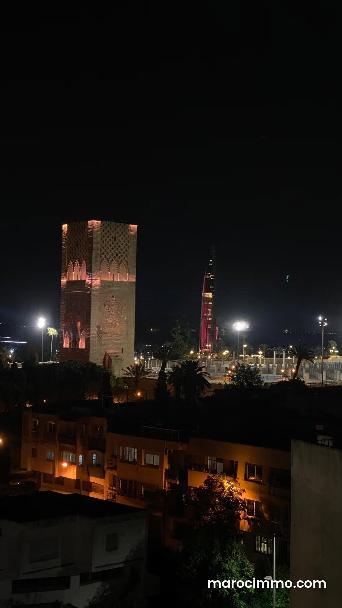 Appartement 100 m², dernier étage, quartier Hassan, Rabat — Rabat