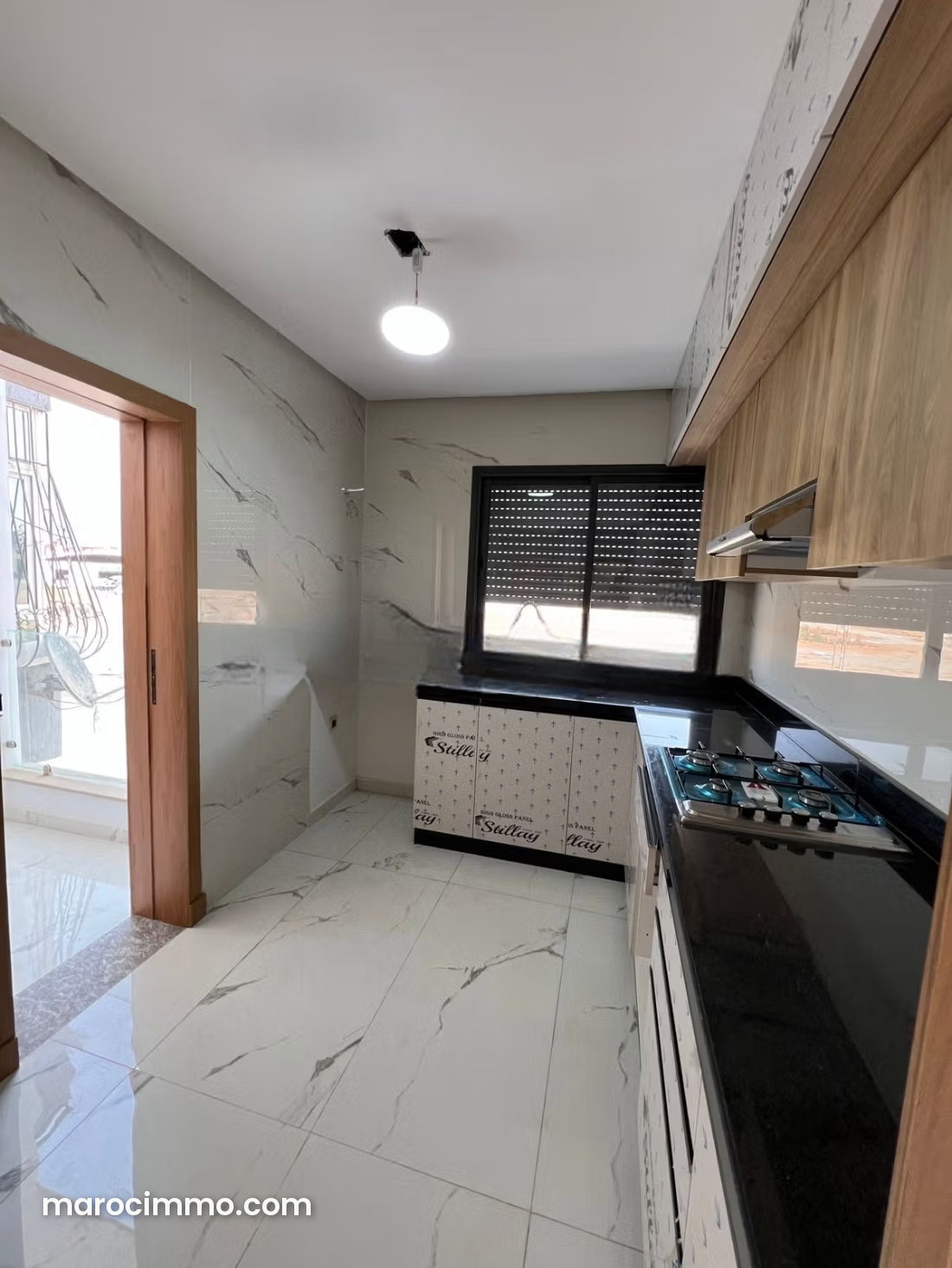 3-Bedroom Apartment with Terrace, Riad Oulad Mtaa, Temara — Temara