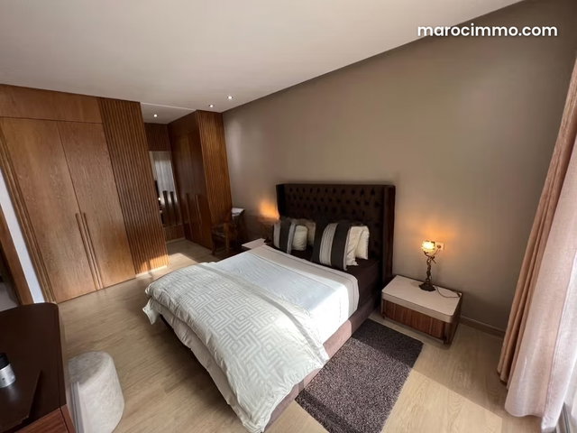Bel appartement meublé en location à Casa Finance City. 4 grandes pièces. Meublé — 2