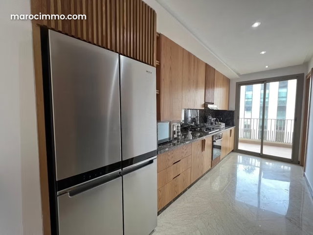 Bel appartement meublé en location à Casa Finance City. 4 grandes pièces. Meublé — 5